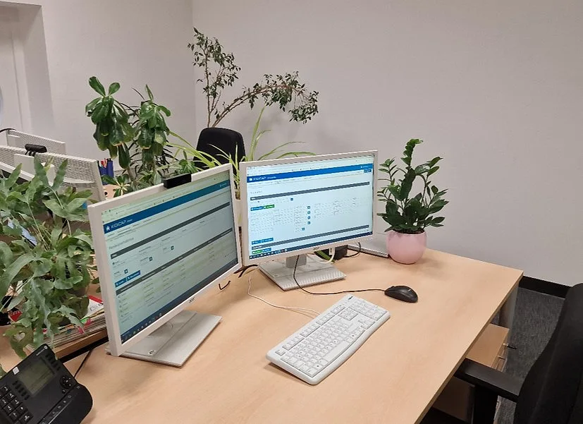 Bild eines PC Arbeitsplatzes