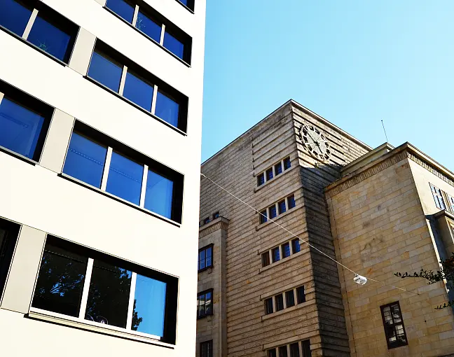 Ein Bild des Performa Nord Gebäudes